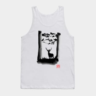 deer in the forest Tank Top